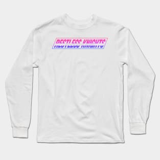 Restless Knights V6 Retro Long Sleeve T-Shirt